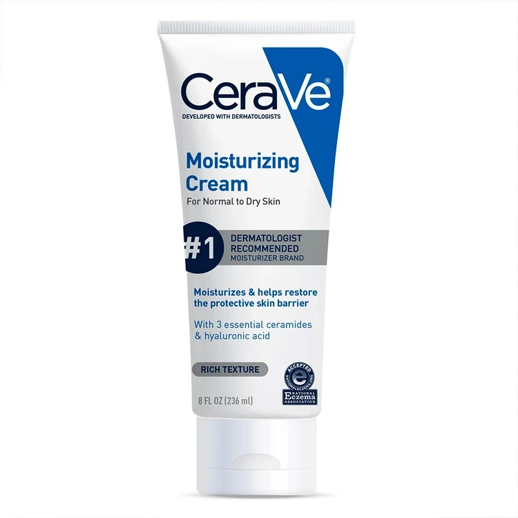 کرم مرطوب کننده و آبرسان تیوپی سراوی Cerave پوست خشک و خیلی خشک حجم ۲۳۶میل